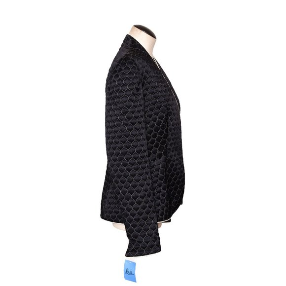 Lilli Ann Vintage Jacket, M, Quilted Jacket, Smoking Jacket, Vintage - Picture 2 of 4